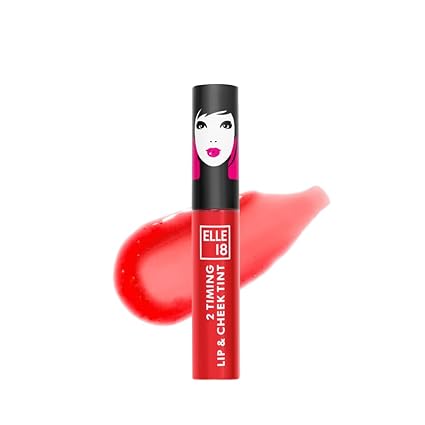 Elle 18 2Timing Glossy Lip & Cheek Tint Tropicana 4Ml